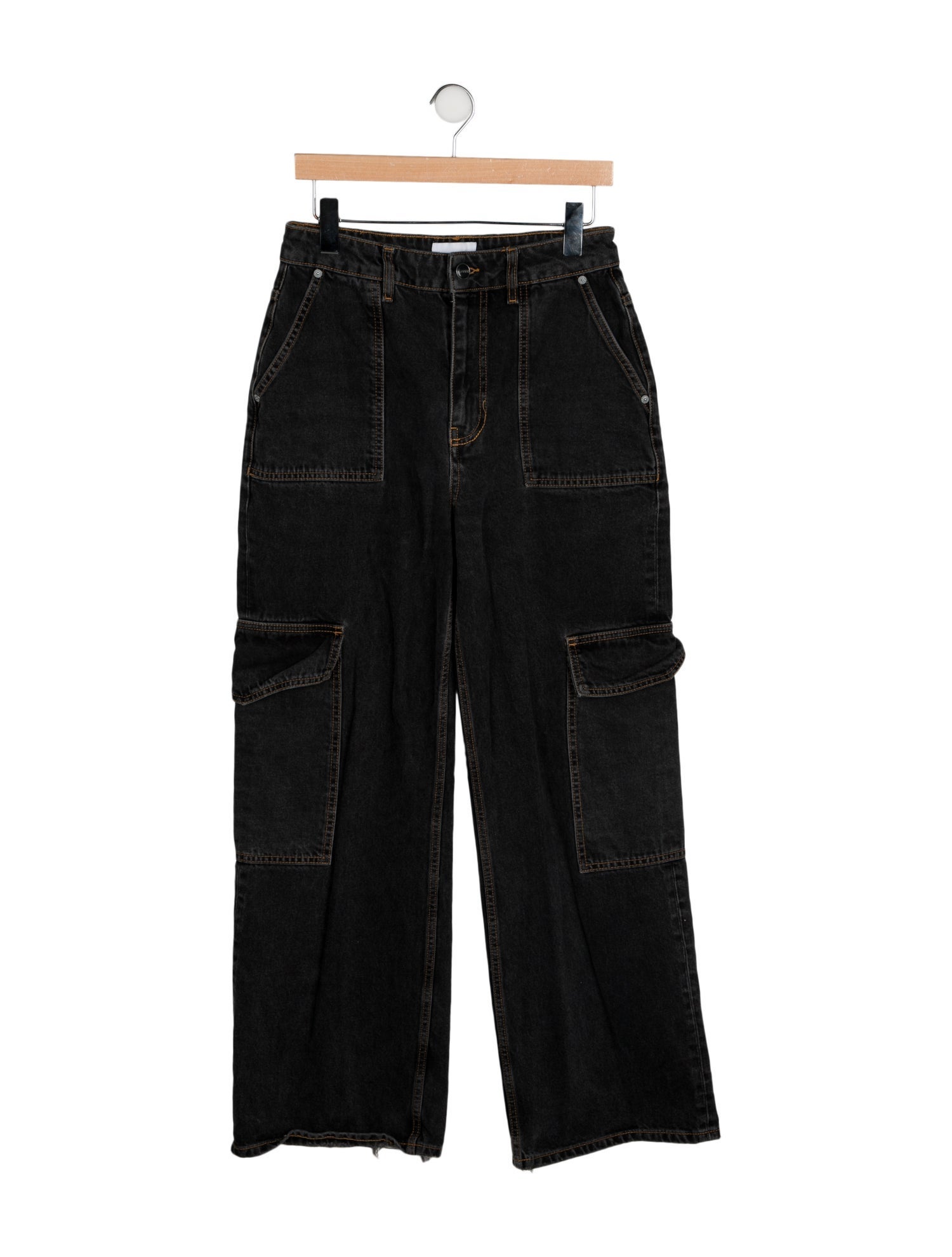 Ganni High-Rise Straight Leg Jeans