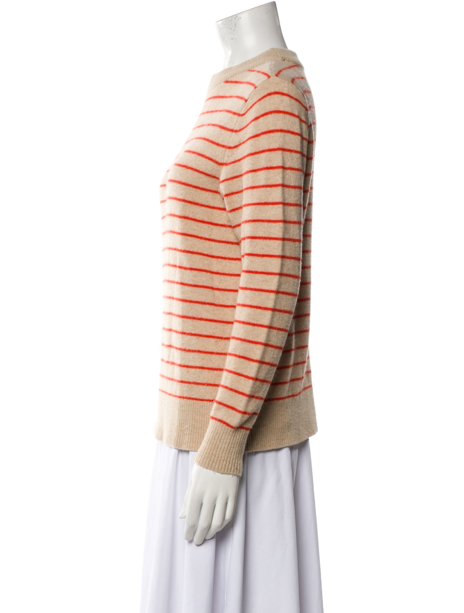 Ganni Wool Striped Sweater