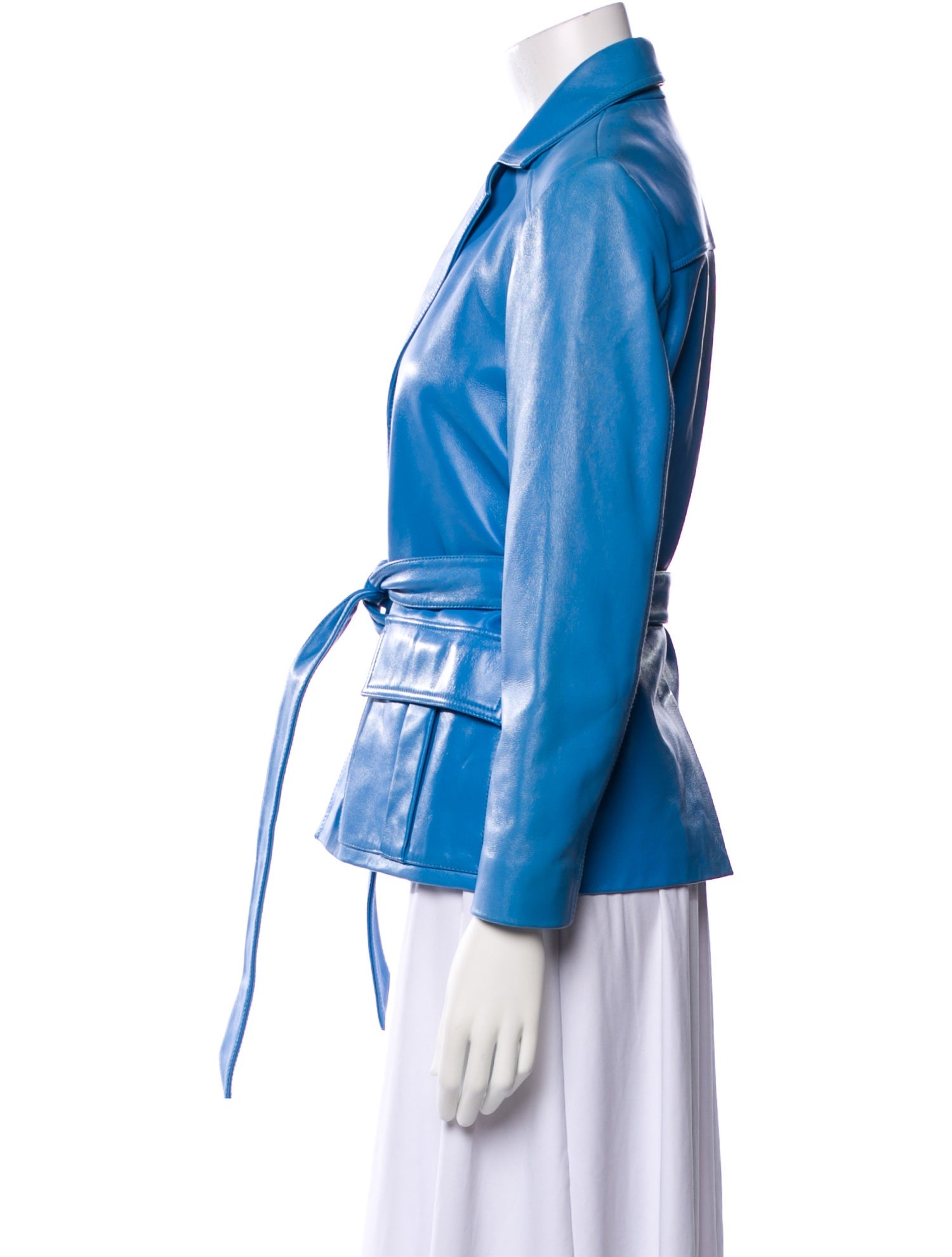 Ganni Leather Biker Jacket