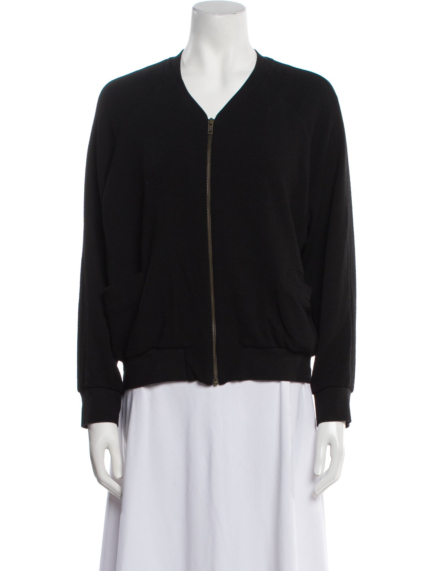 Ganni Linen Bomber Jacket