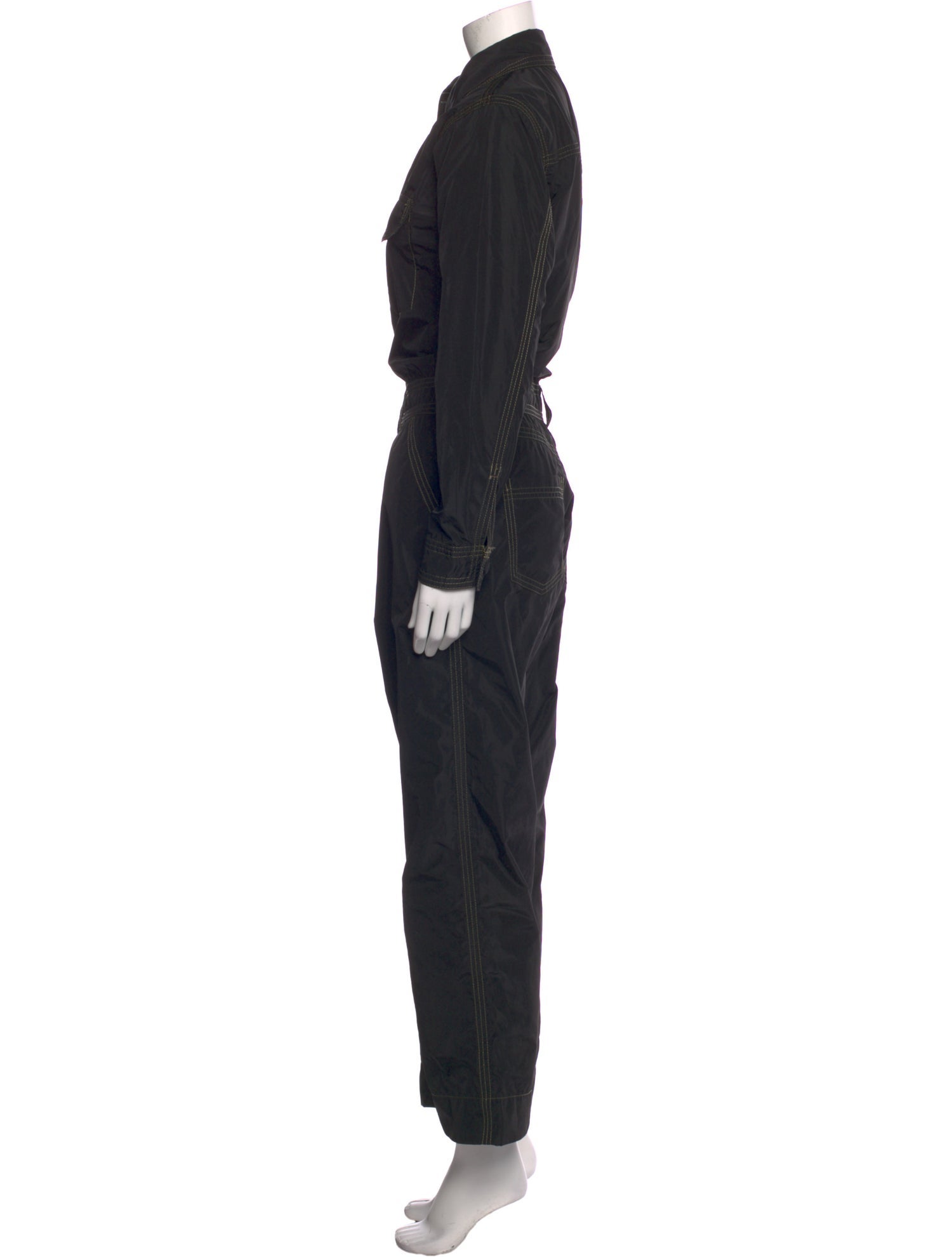 Ganni Mock Neck Jumpsuit