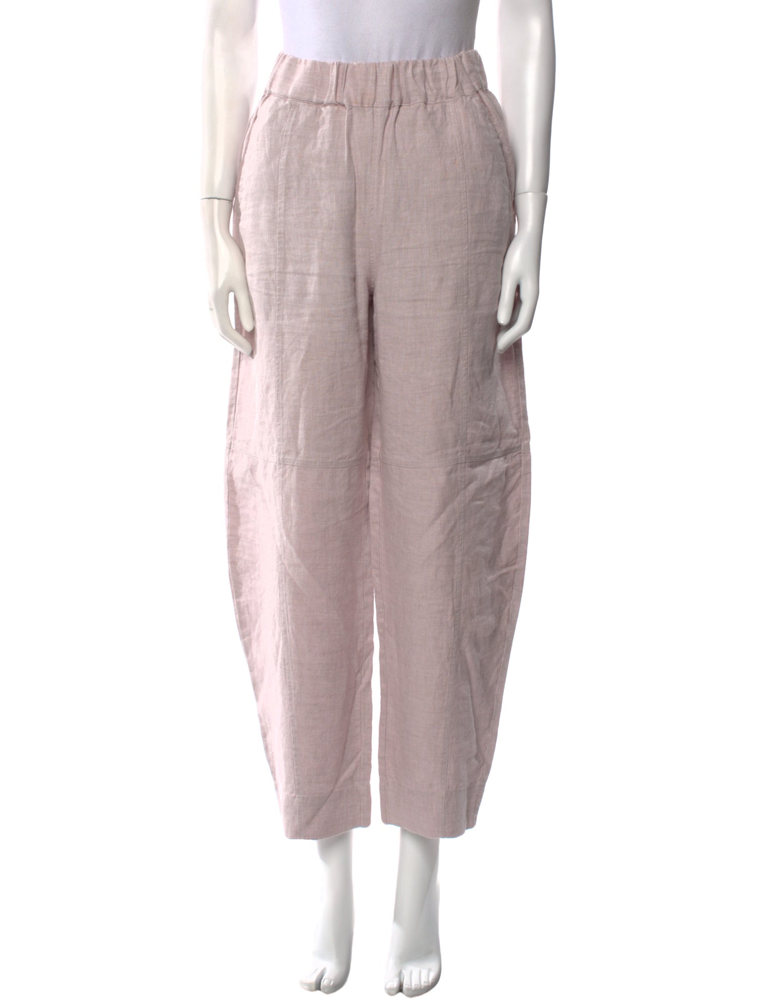 Ganni Hemp Straight Leg Pants