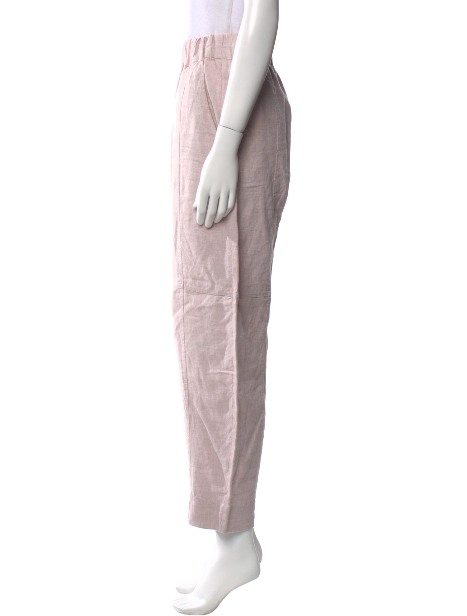 Ganni Hemp Straight Leg Pants