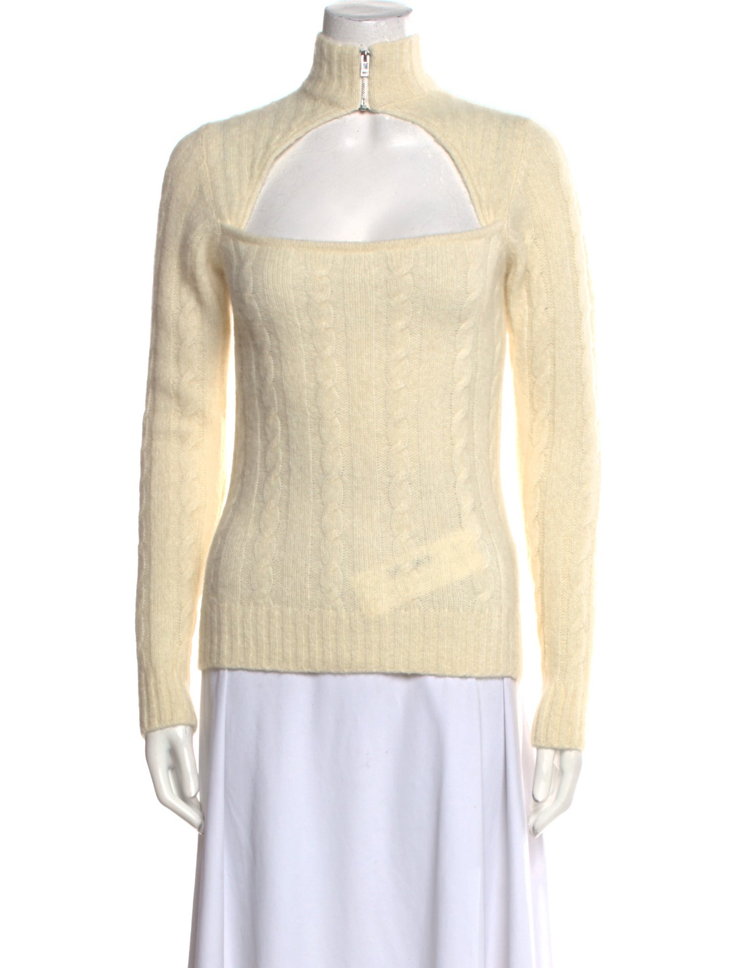 Ganni Mock Neck Sweater