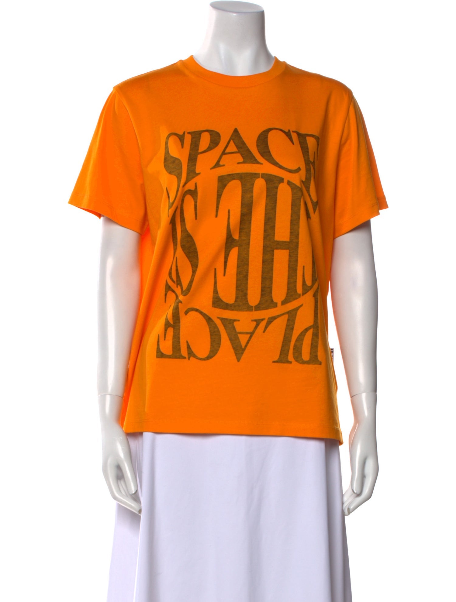 Ganni Graphic Print Crew Neck T-Shirt