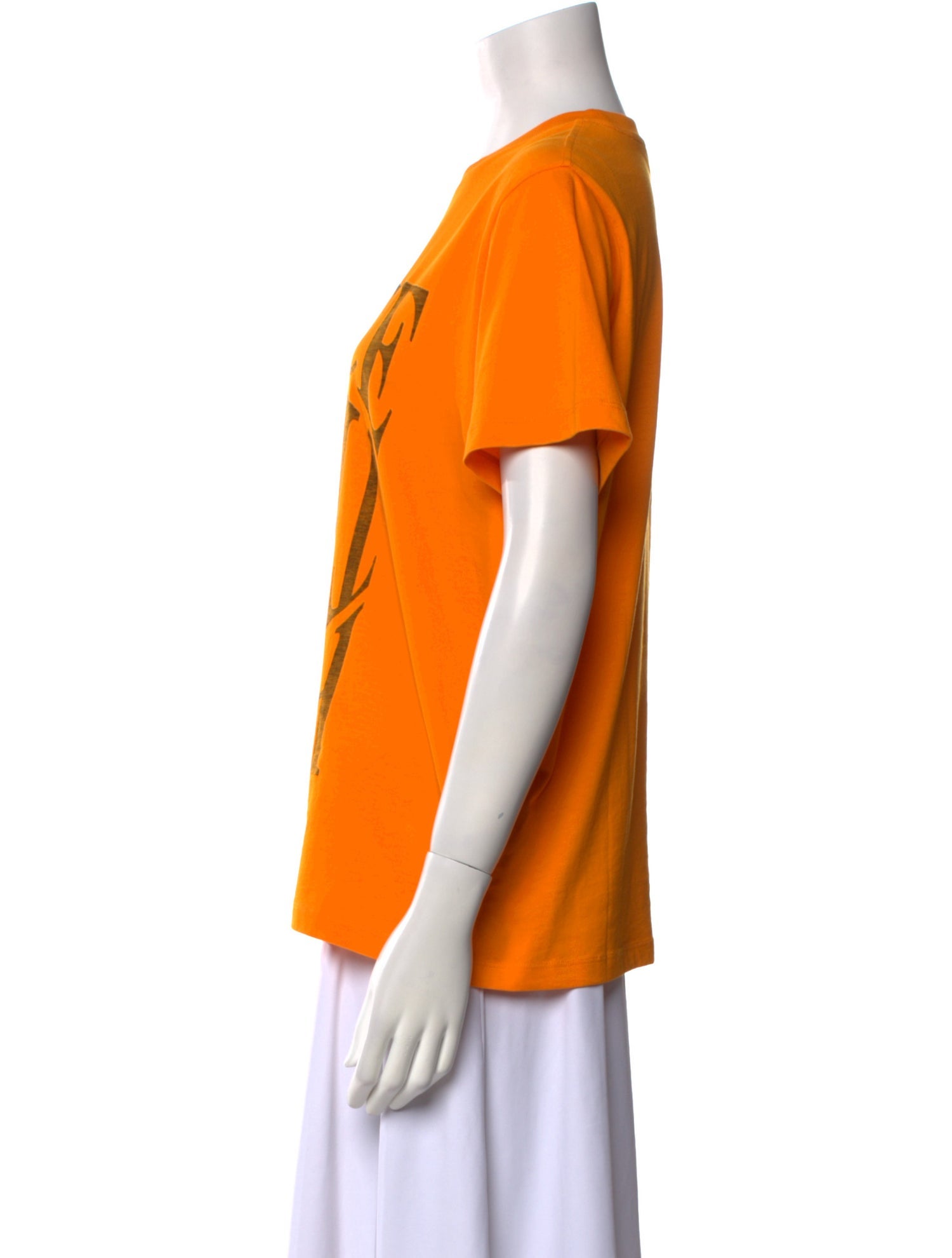 Ganni Graphic Print Crew Neck T-Shirt