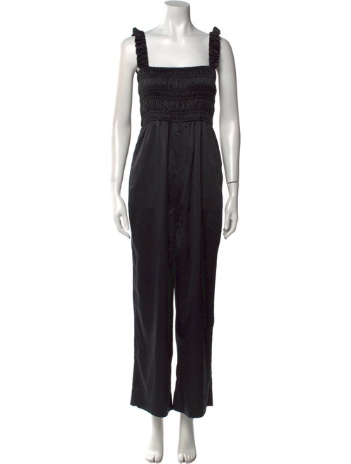 Ganni Square Neckline Jumpsuit