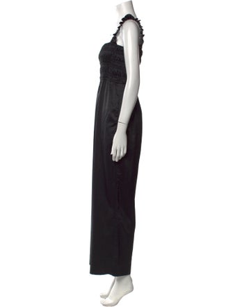 Ganni Square Neckline Jumpsuit