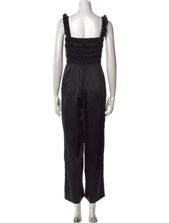 Ganni Square Neckline Jumpsuit