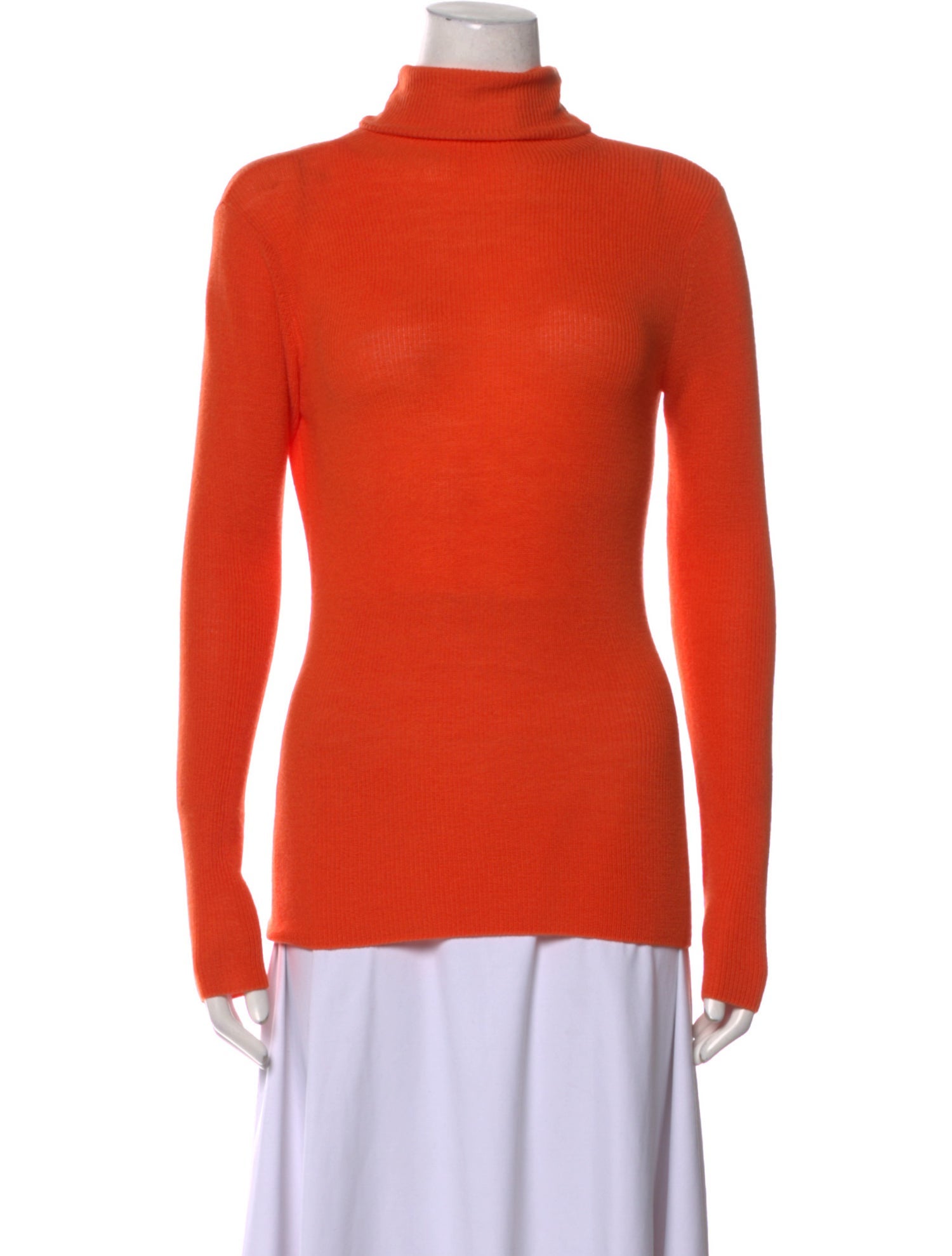 Ganni Wool Turtleneck Top
