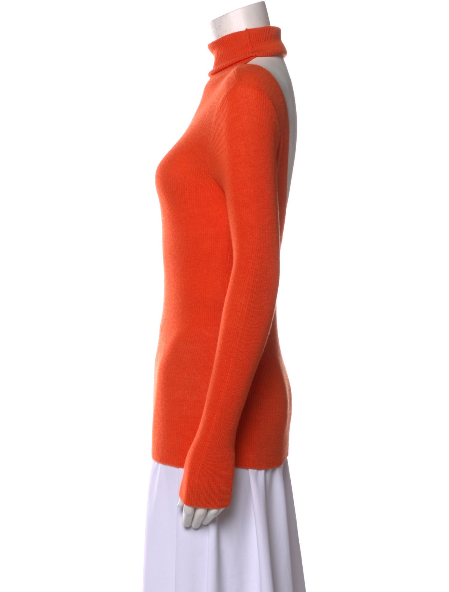 Ganni Wool Turtleneck Top