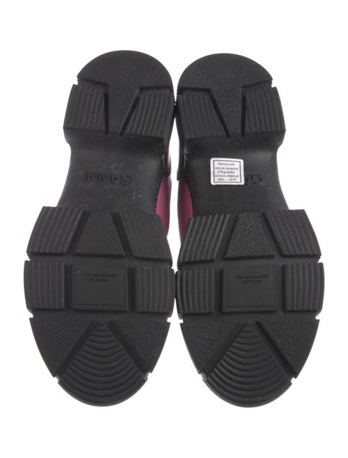 Ganni Rubber Colorblock Pattern Chelsea Boots