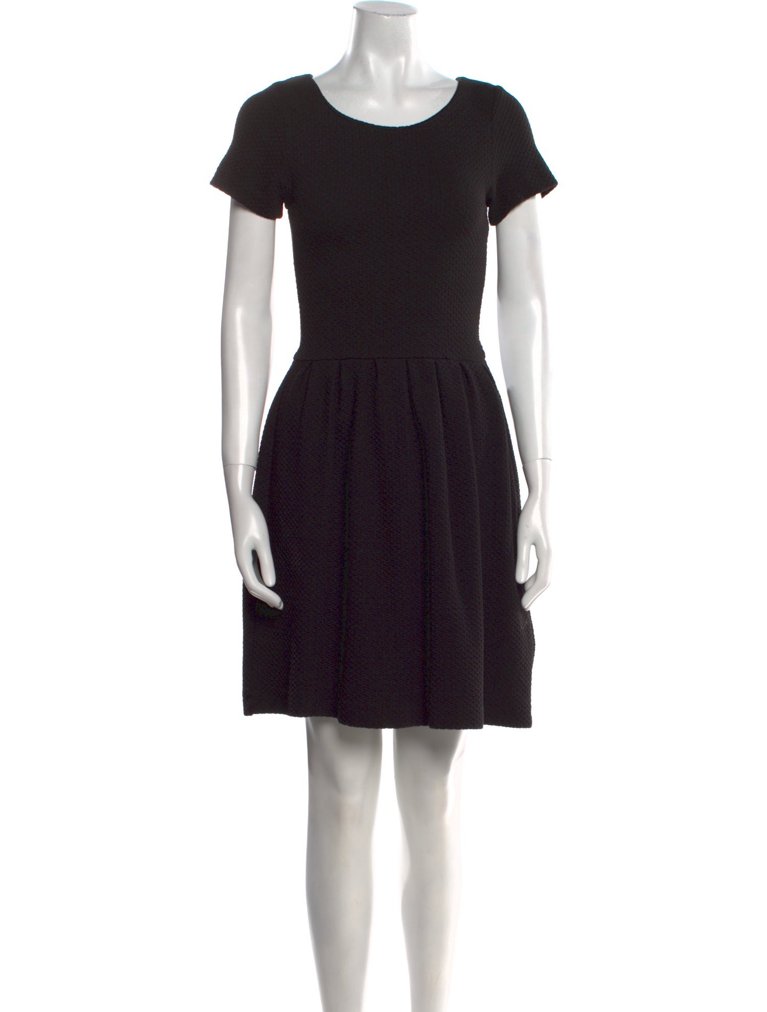 Ganni Scoop Neck Mini Dress