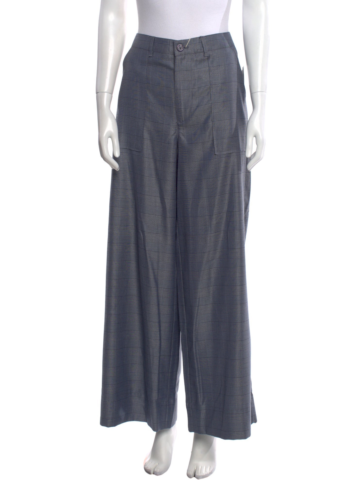 Ganni Silk Wide Leg Pants w/ Tags