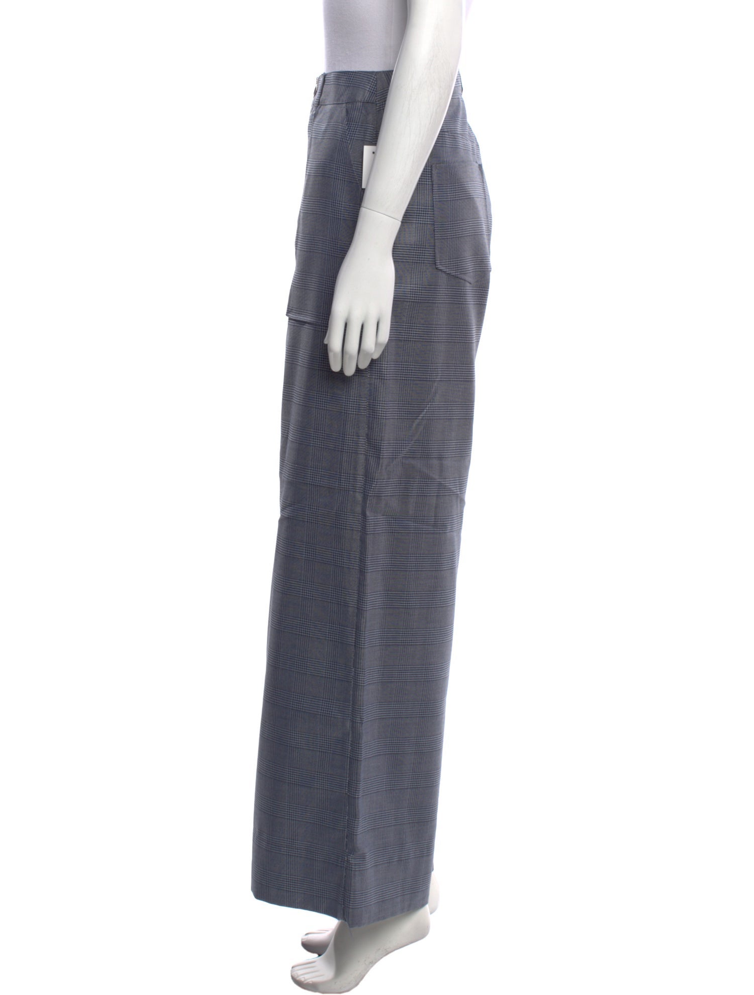Ganni Silk Wide Leg Pants w/ Tags