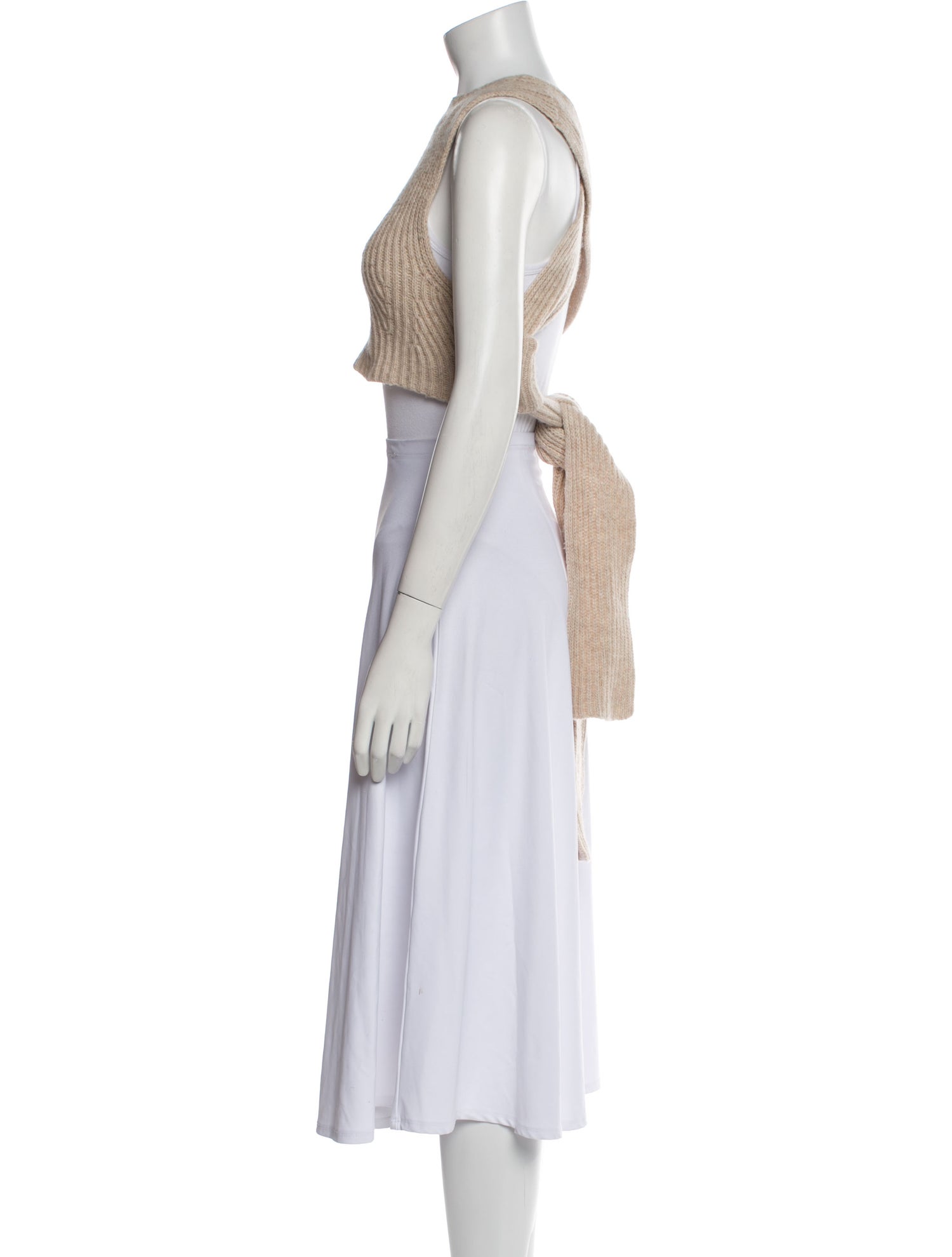 Ganni Wool Mock Neck Sweater