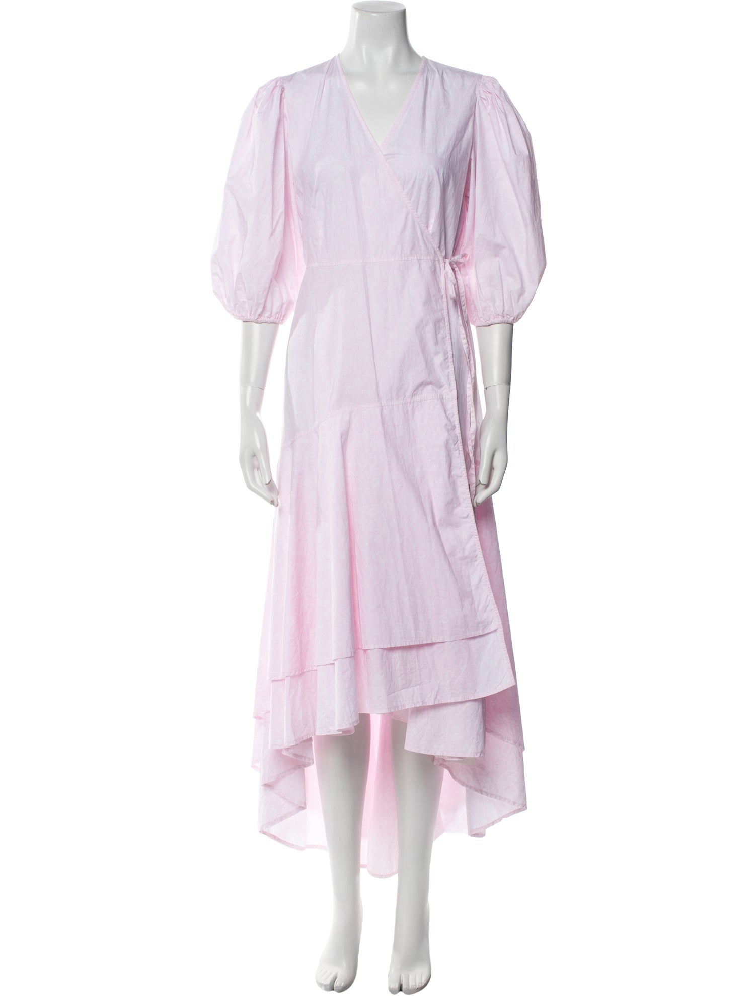 Ganni Halterneck Knee-Length Dress