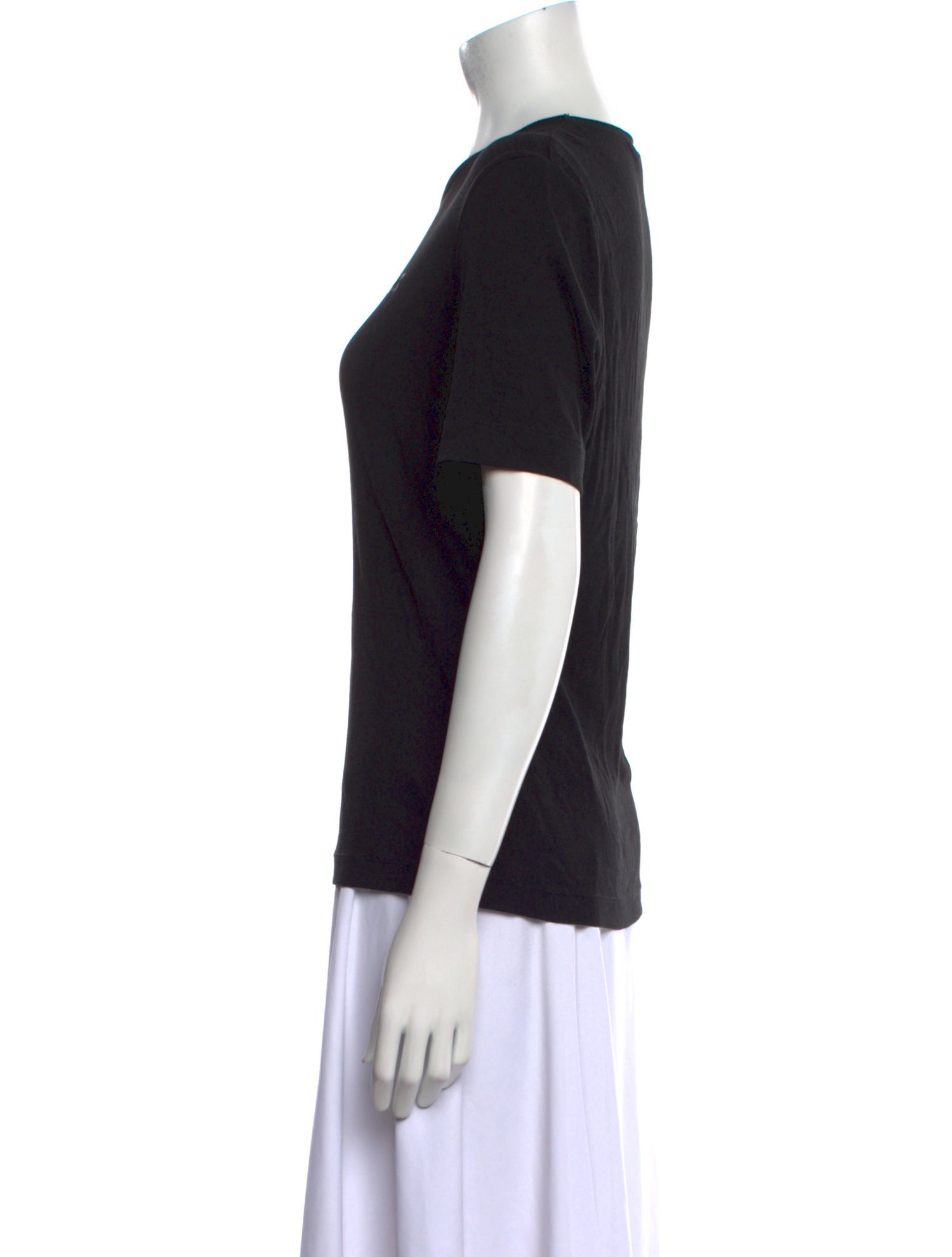 Ganni Crew Neck Short Sleeve T-Shirt