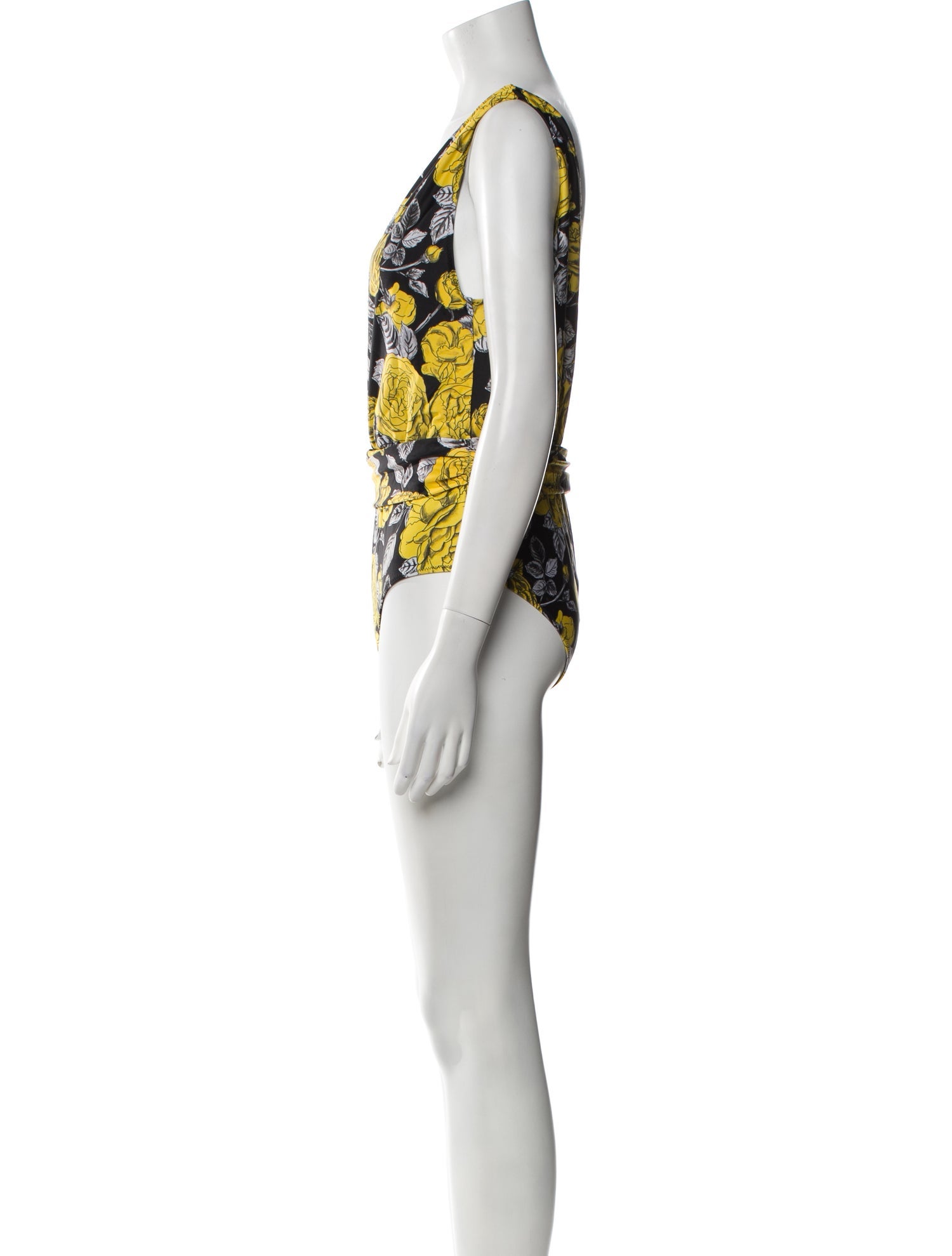 Ganni Floral Print One-Piece