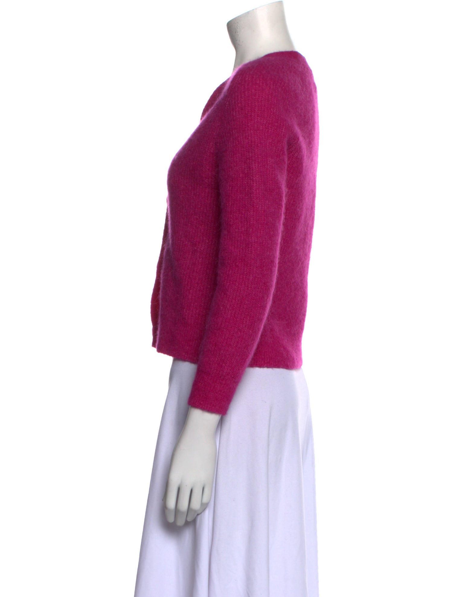 Ganni Alpaca V-Neck Sweater