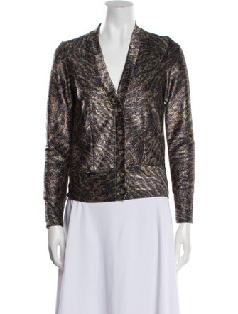 Ganni Printed Evening Jacket