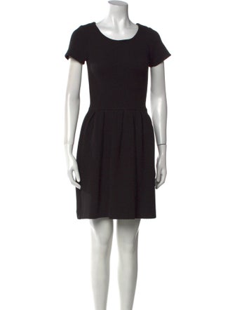 Ganni Scoop Neck Mini Dress