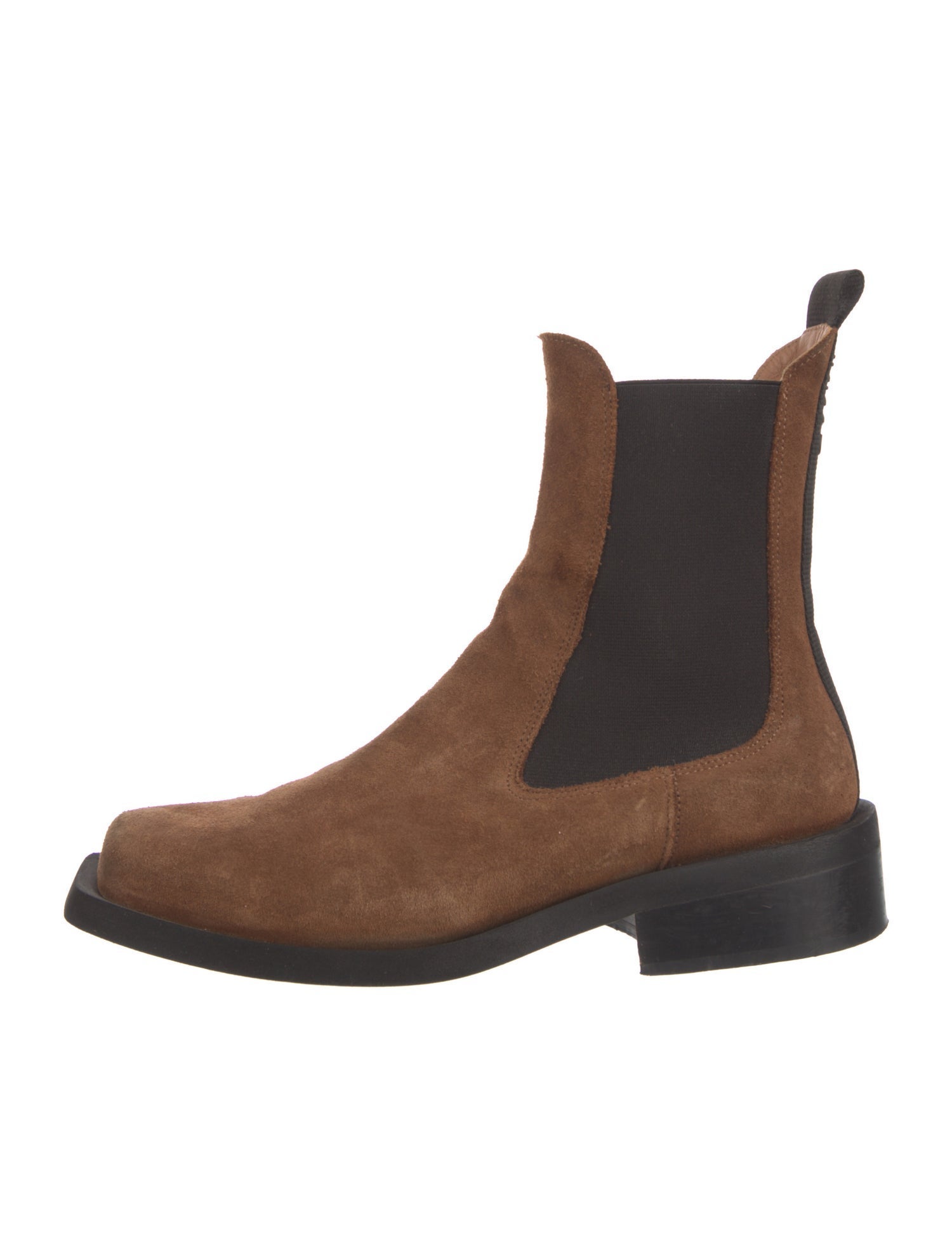 Ganni Leather Chelsea Boots