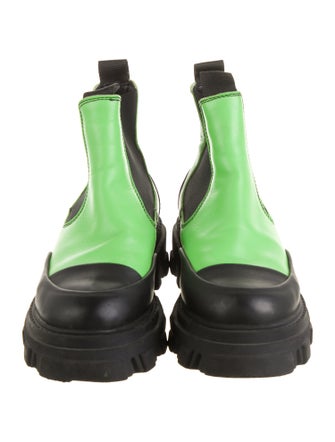 Ganni Leather Chelsea Boots