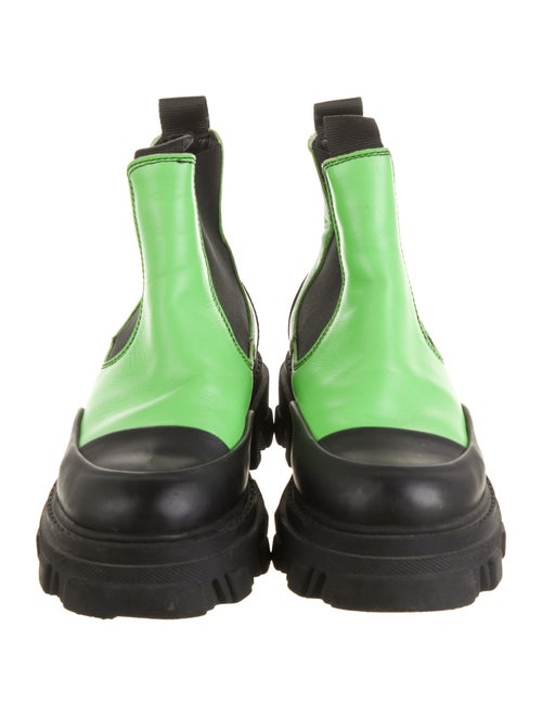 Ganni Leather Chelsea Boots