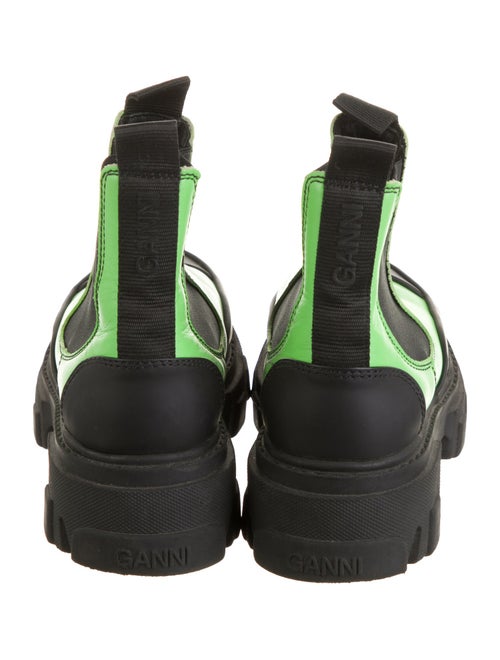 Ganni Leather Chelsea Boots