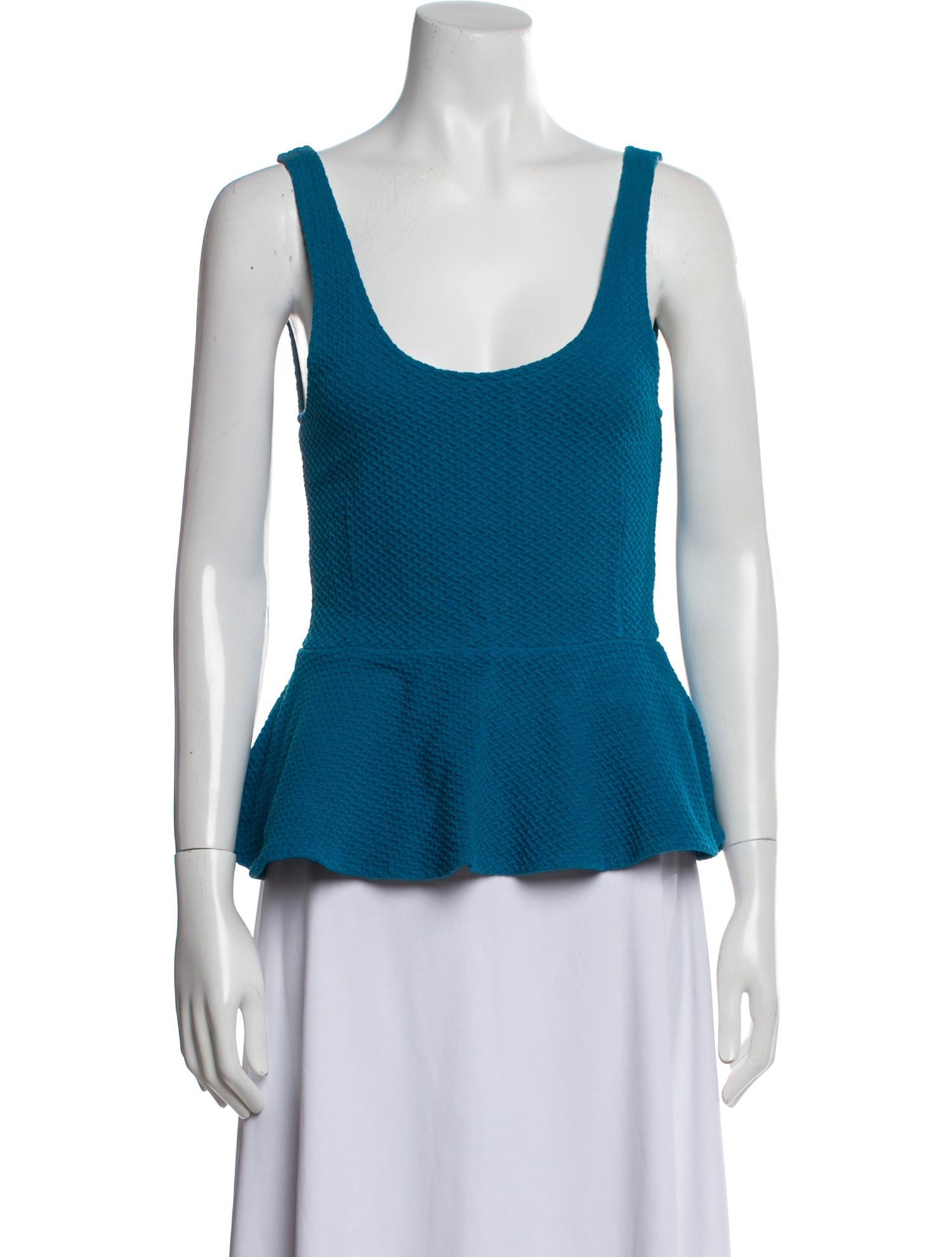 Ganni Scoop Neck Sleeveless Top