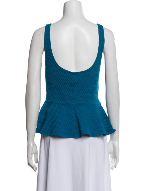 Ganni Scoop Neck Sleeveless Top