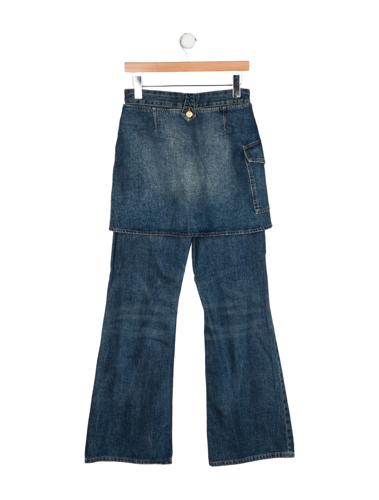 Ganni High-Rise Wide Leg Jeans