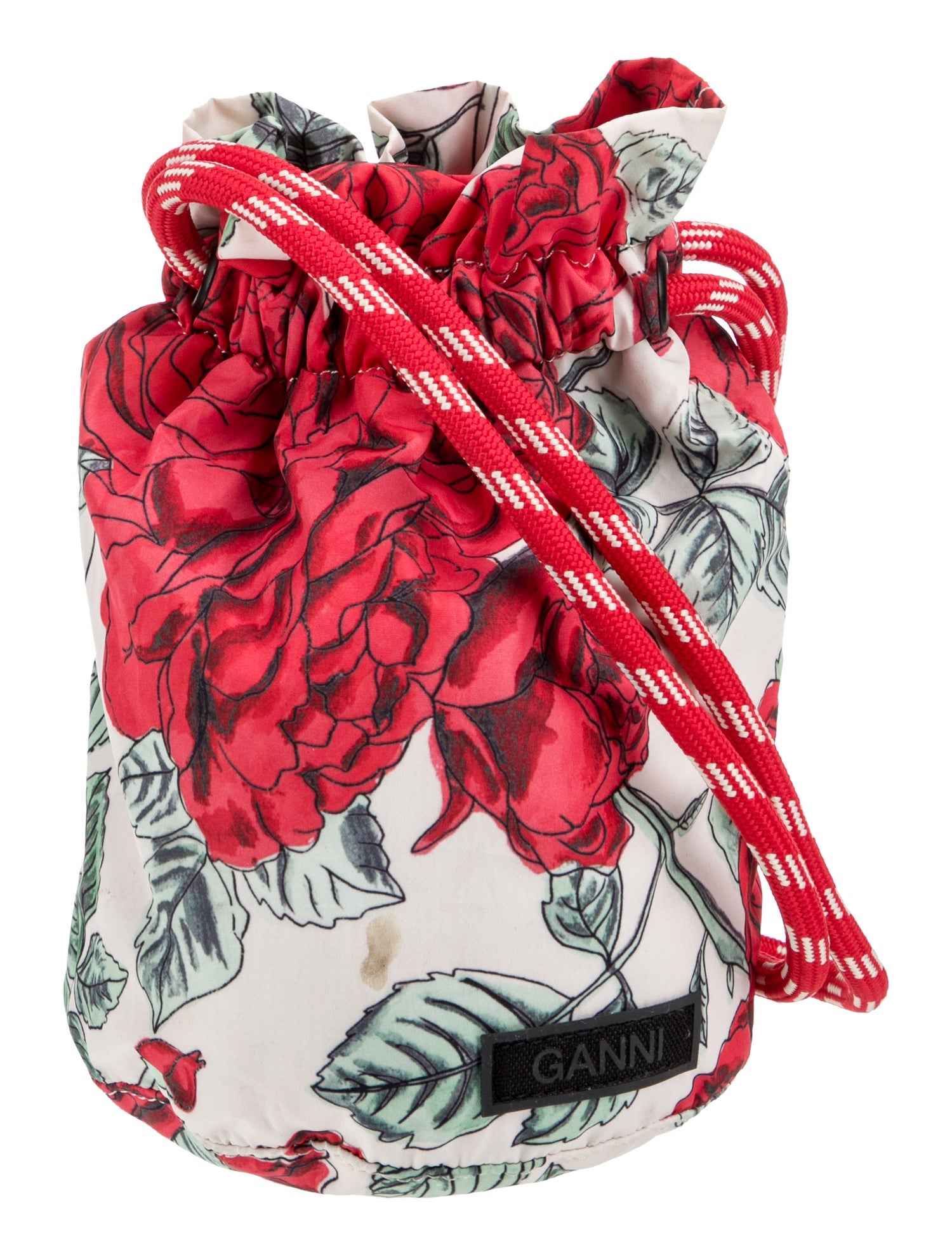 Ganni Nylon Bucket Bag