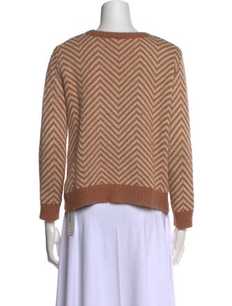 Ganni Anthropologie Programme Candy Floss Tweed Pattern Wool Sweater