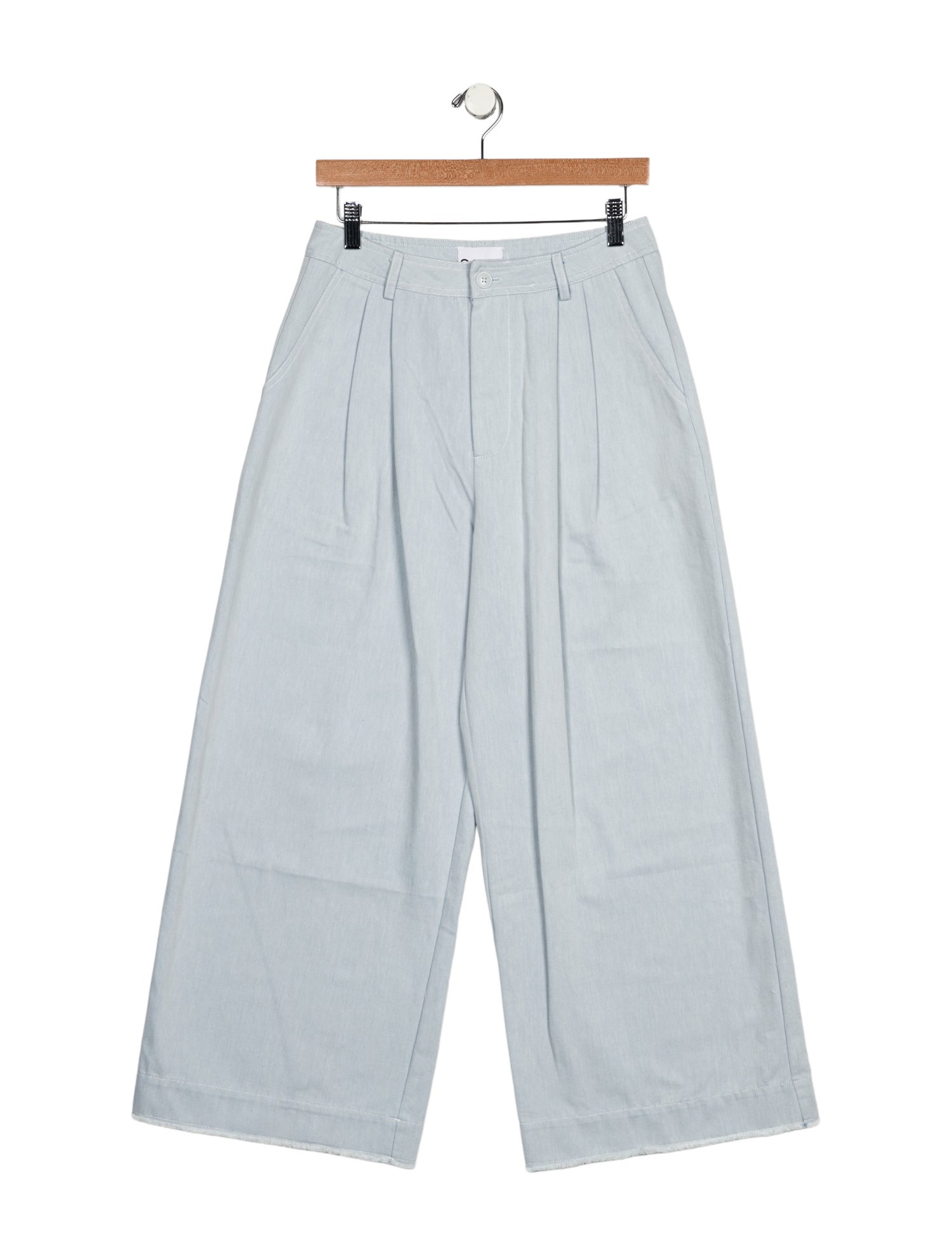 Ganni High-Rise Wide Leg Jeans