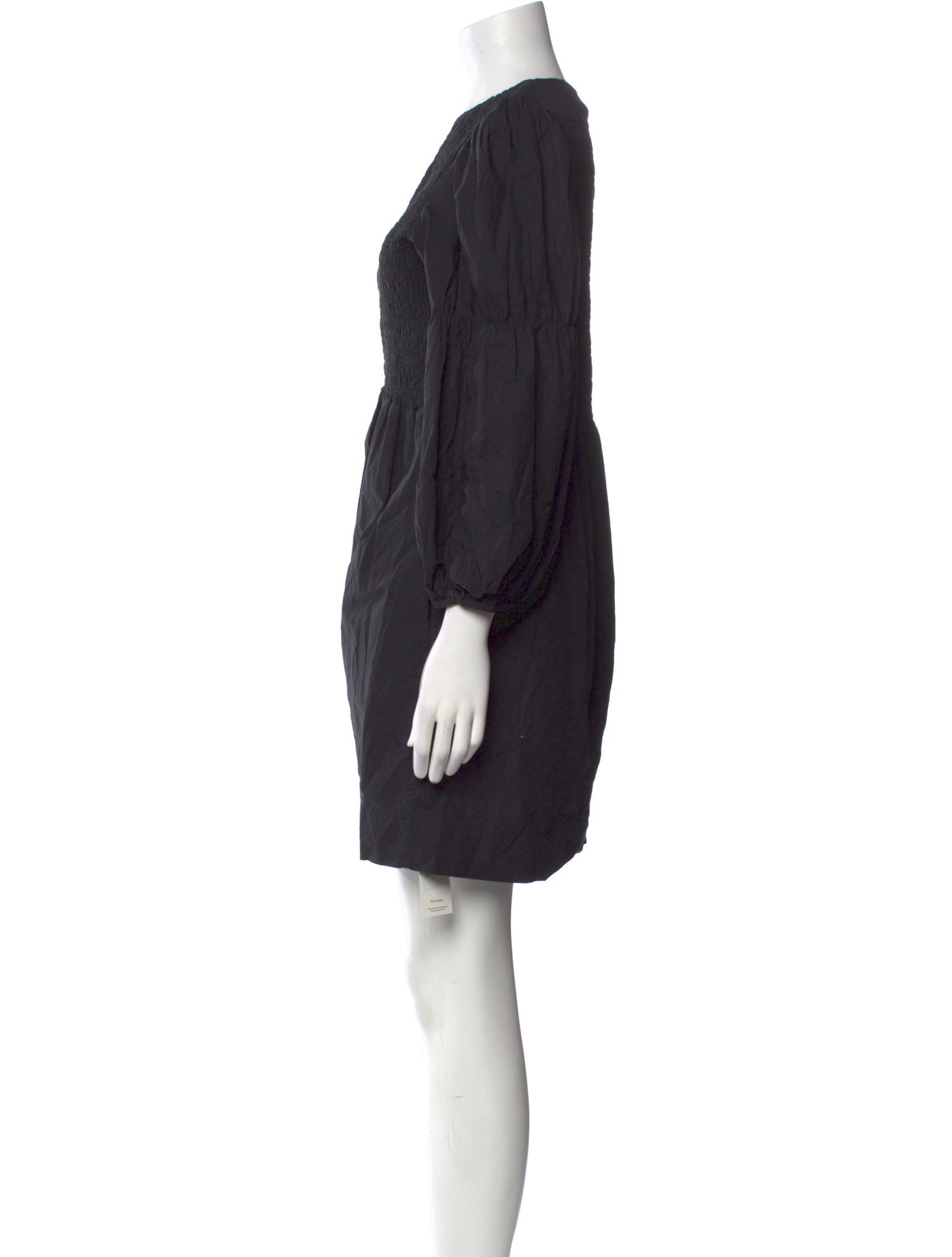 Ganni Crew Neck Mini Dress