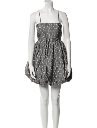 Ganni Printed Mini Dress