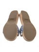 Ganni Canvas Printed Slides