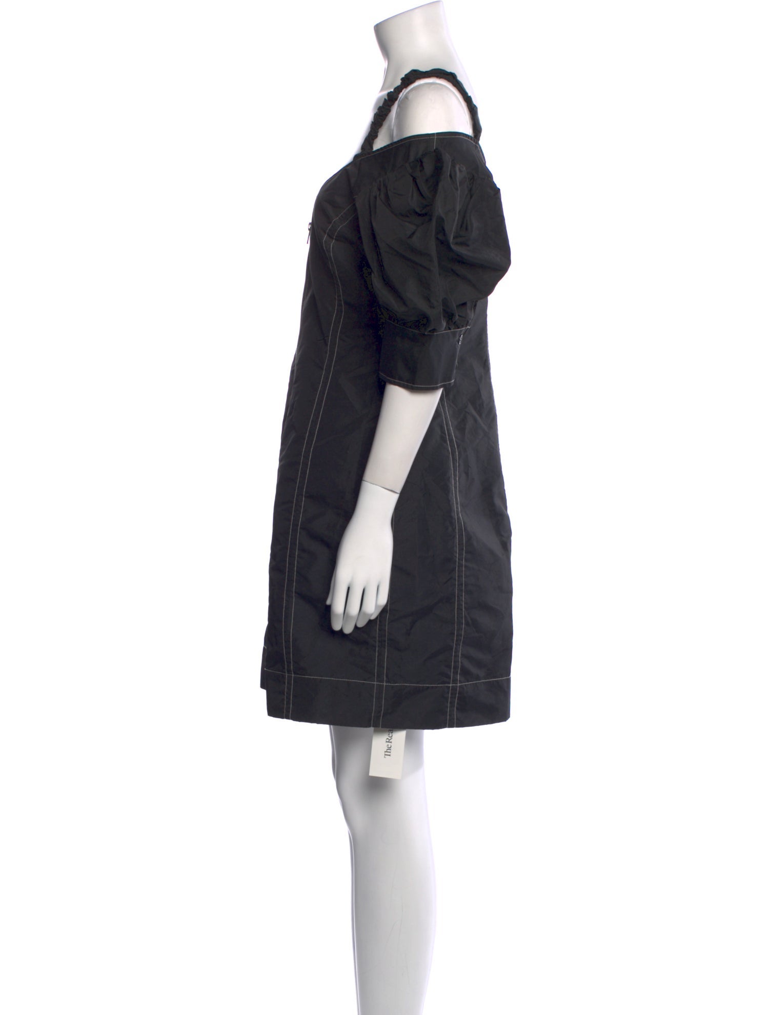 Ganni Square Neckline Mini Dress w/ Tags