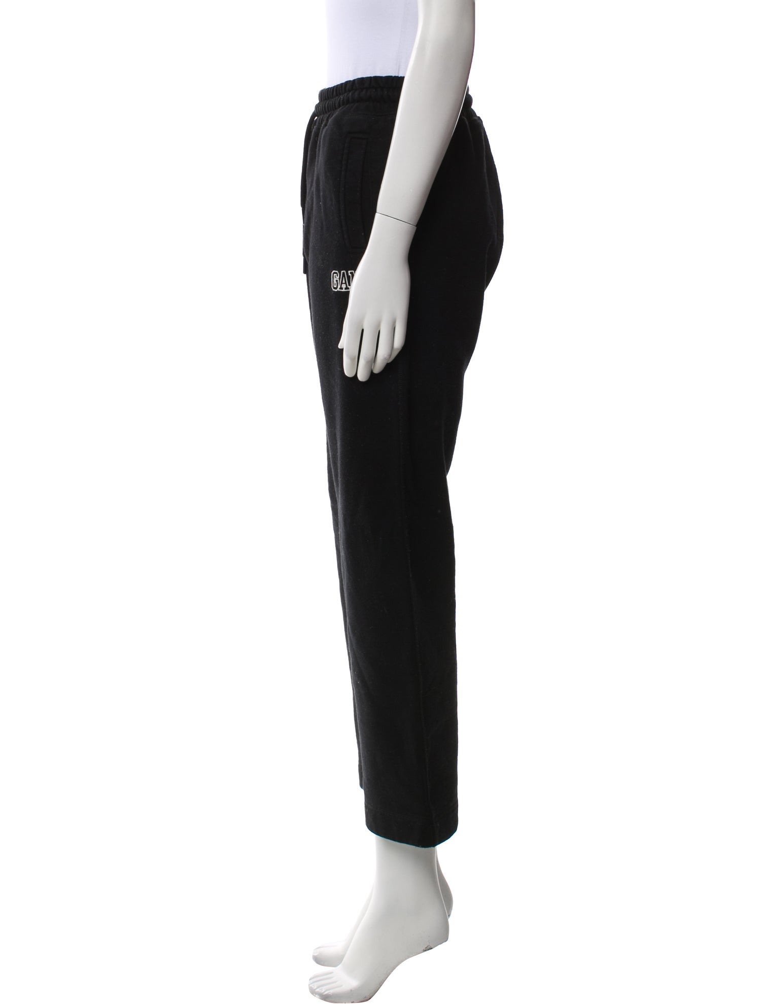 Ganni Embroidered Accent Sweatpants