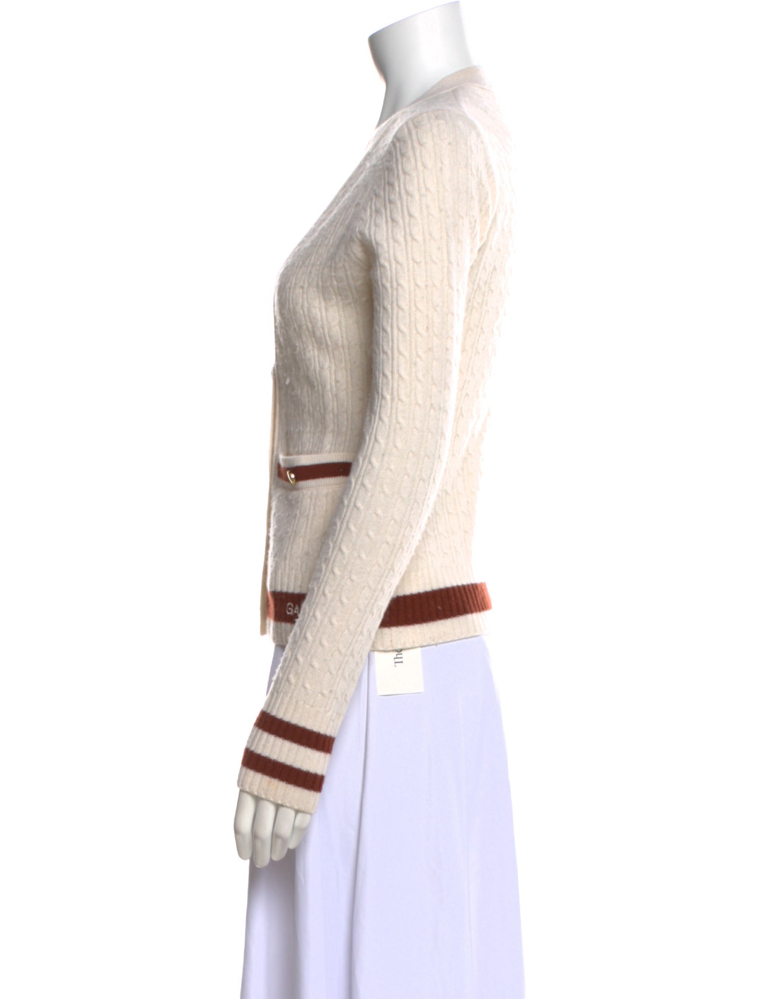 Ganni Wool V-Neck Sweater