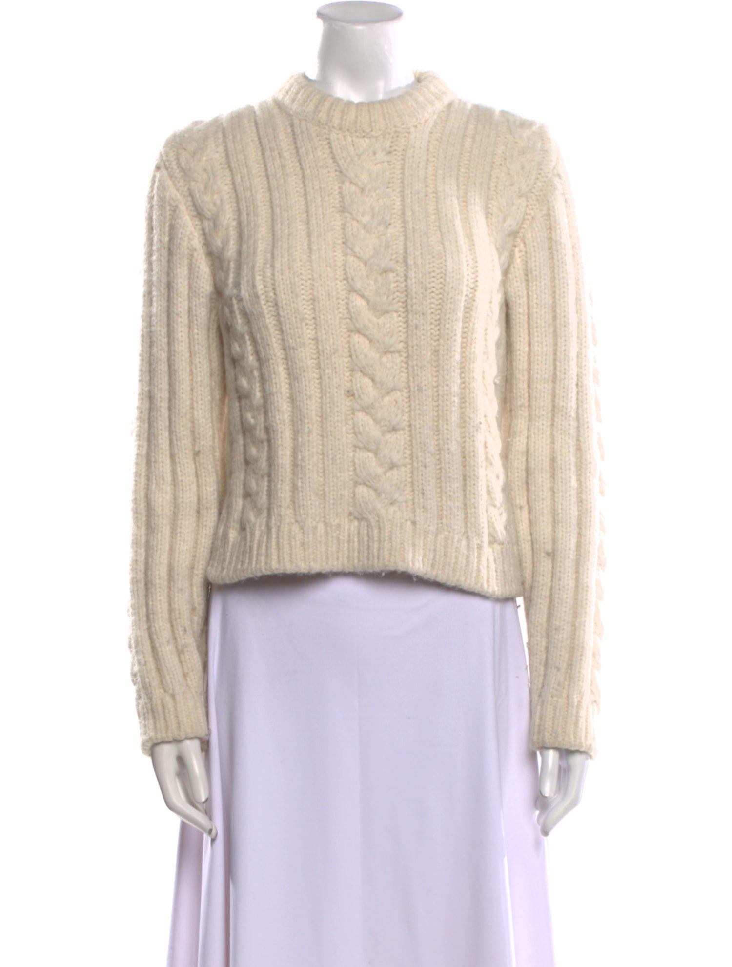 Ganni Alpaca Crew Neck Sweater