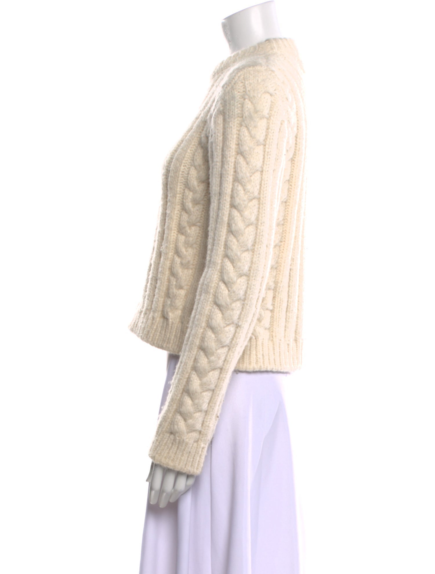 Ganni Alpaca Crew Neck Sweater