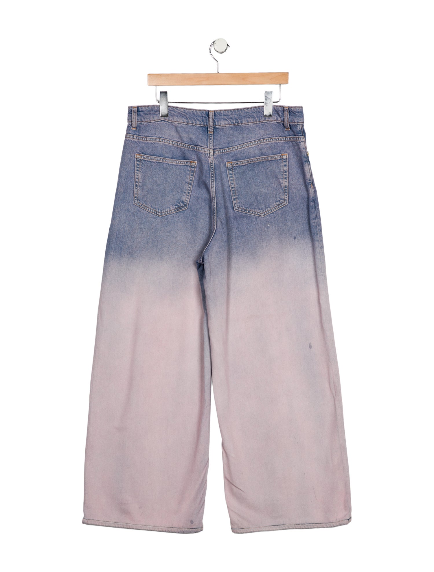 Ganni High-Rise Wide Leg Jeans
