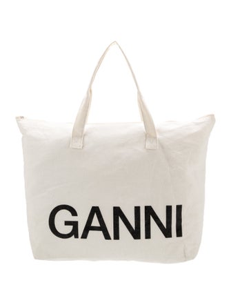 Ganni Canvas Tote