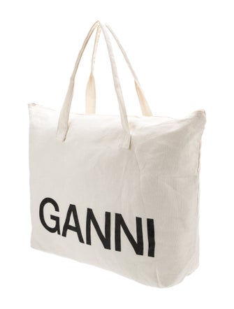 Ganni Canvas Tote