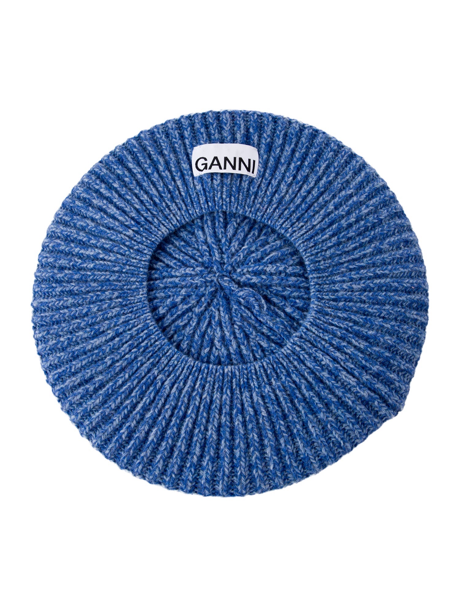 Ganni Wool Knit Beret