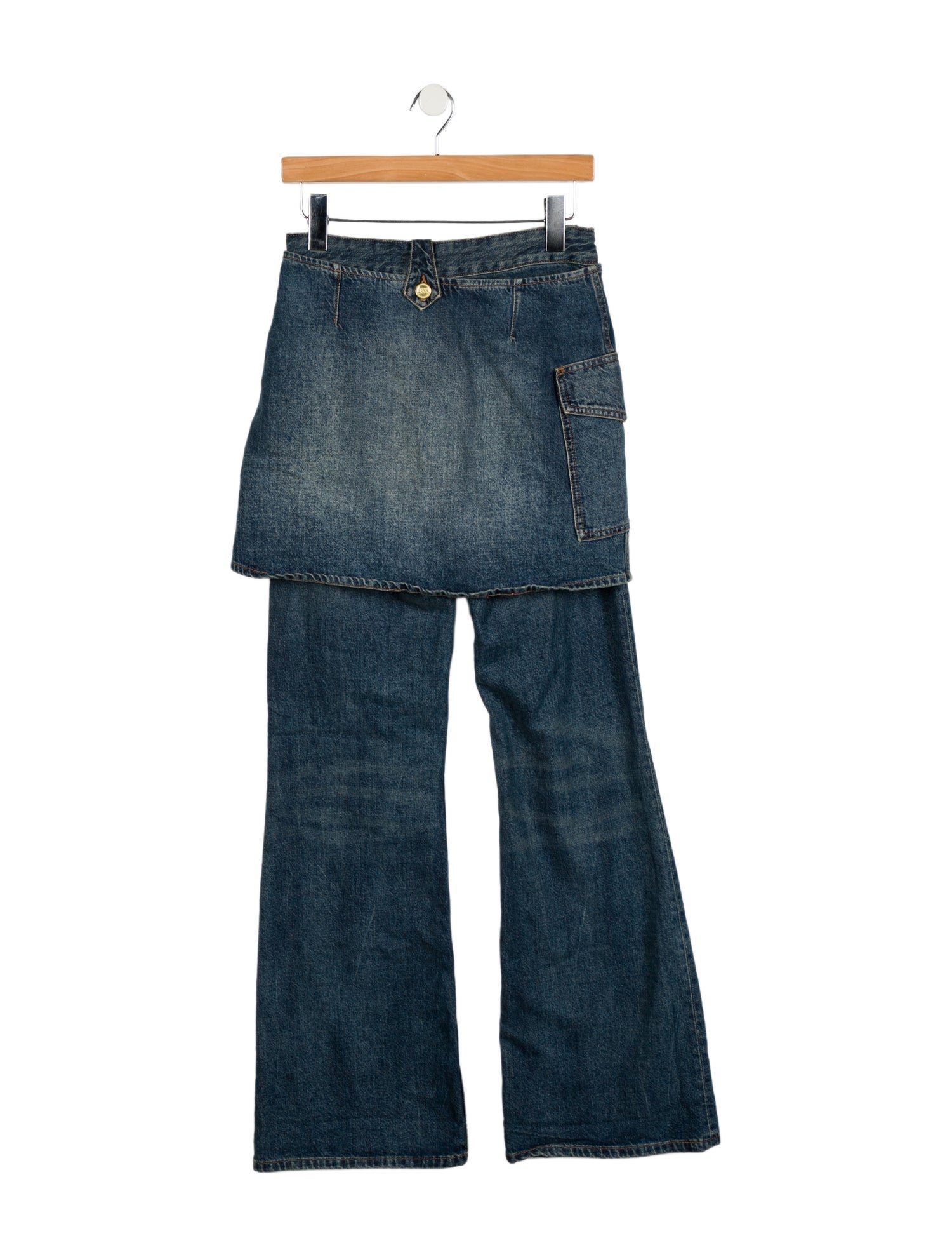Ganni High-Rise Wide Leg Jeans