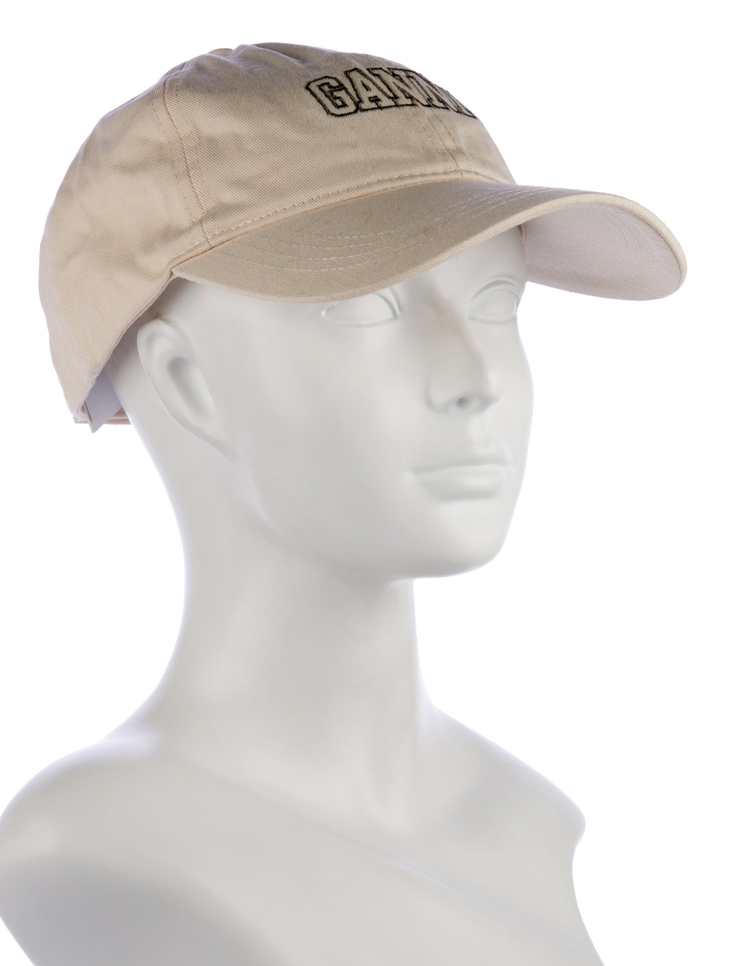 Ganni Cotton Baseball Cap
